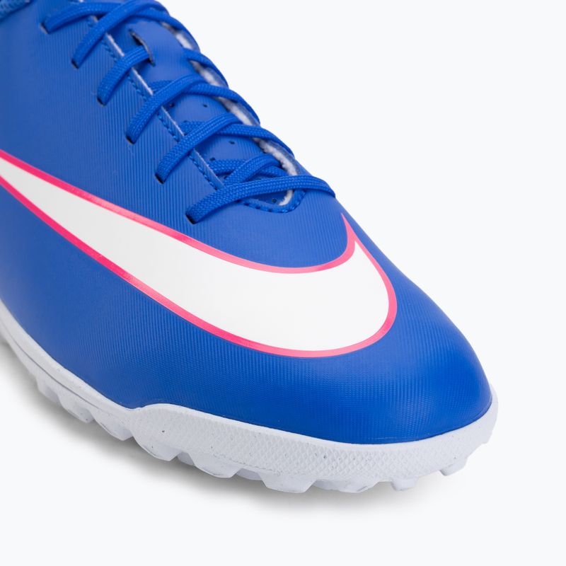 Кросівки футбольні чоловічі Nike Mercurial Vapor 16 Club TF racer blue/white 7