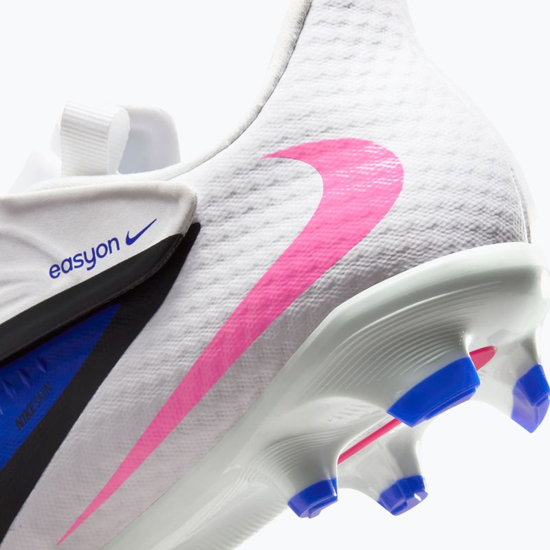 Кросівки футбольні чоловічі Nike Phantom 6 Low Academy EasyOn FG/MG racer blue/white/pink blast 9