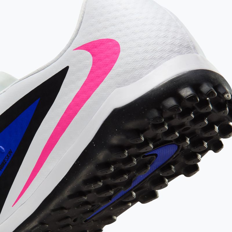 Кросівки футбольні чоловічі Nike Phantom 6 Low Academy TF racer blue/white/pink blast 10