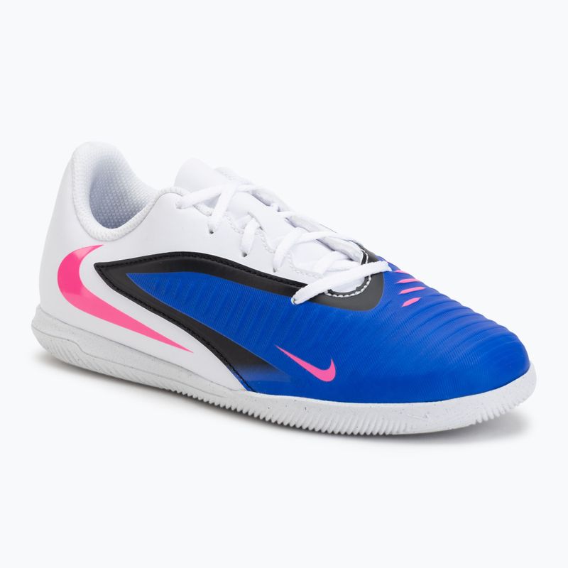 Дитячі футбольні бутси Nike Jr. Phantom 6 Low Club IN racer blue/white/pink blast