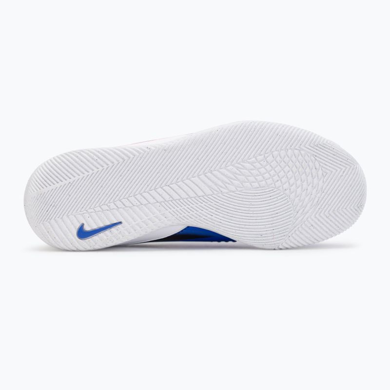 Кросівки футбольні дитячі Nike Jr. Phantom 6 Low Club IN racer blue/white/pink blast 4