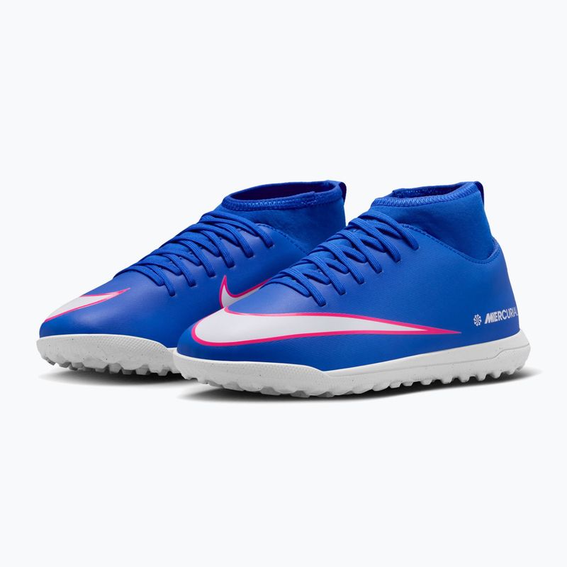 Дитячі футбольні бутси Nike Mercurial Superfly 10 Club TF racer blue/white 10