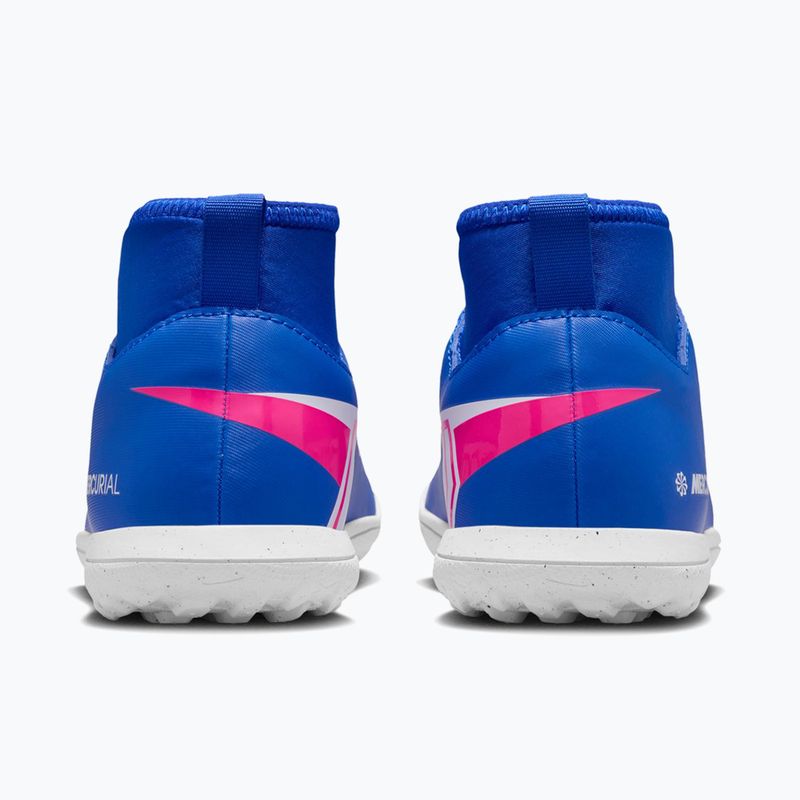 Дитячі футбольні бутси Nike Mercurial Superfly 10 Club TF racer blue/white 11