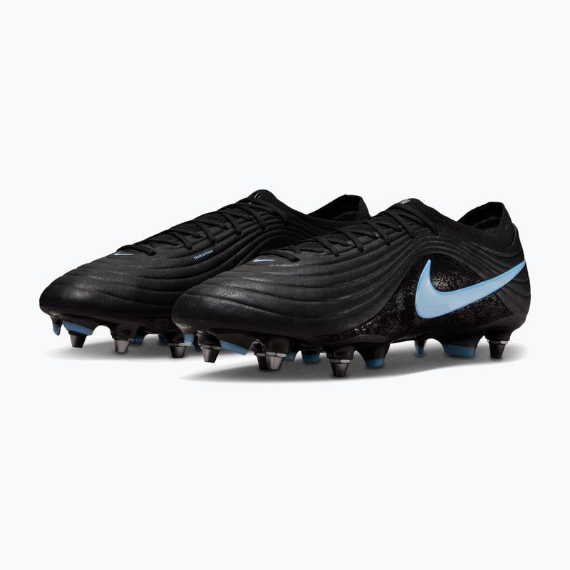 Кросівки футбольні чоловічі Nike Tiempo Maestro Elite SG-Pro black/ice blue 10