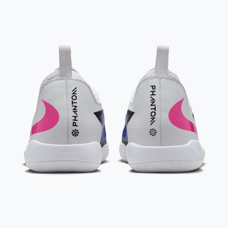 Кросівки футбольні дитячі Nike Jr. Phantom 6 Low Academy IN racer blue/white/pink blast 11