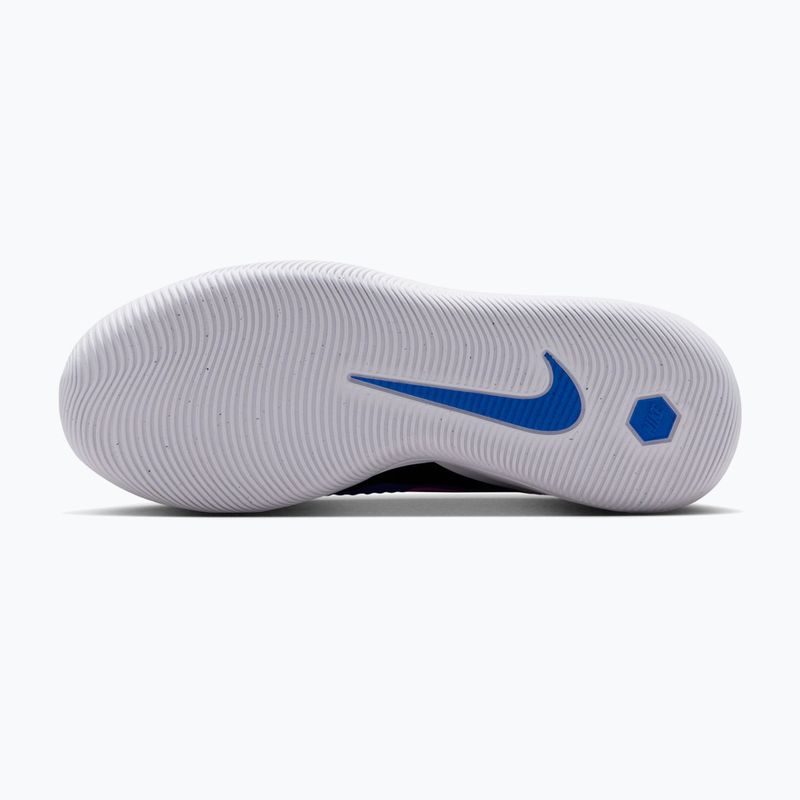Кросівки футбольні дитячі Nike Jr. Phantom 6 Low Academy IN racer blue/white/pink blast 12