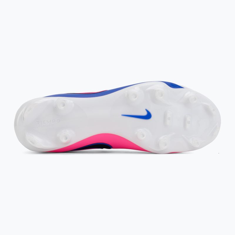 Кросівки футбольні чоловічі Nike Tiempo Maestro Academy FG/MG white/racer blue/pink blast/black 4