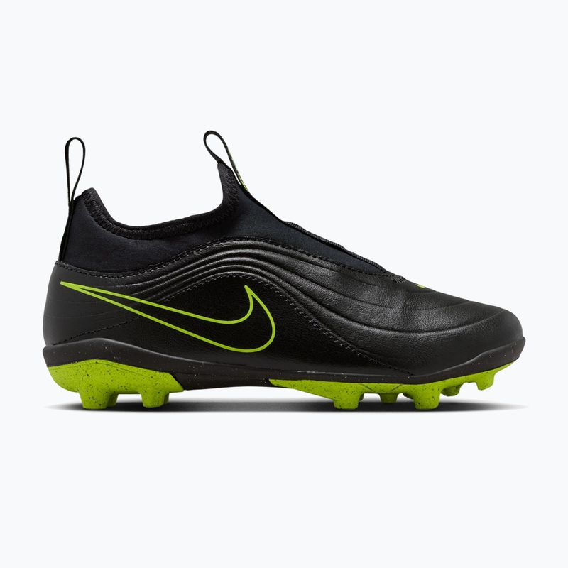 Кросівки футбольні дитячі Nike Tiempo Maestro Flex Jr FG/MG PS black/volt/black