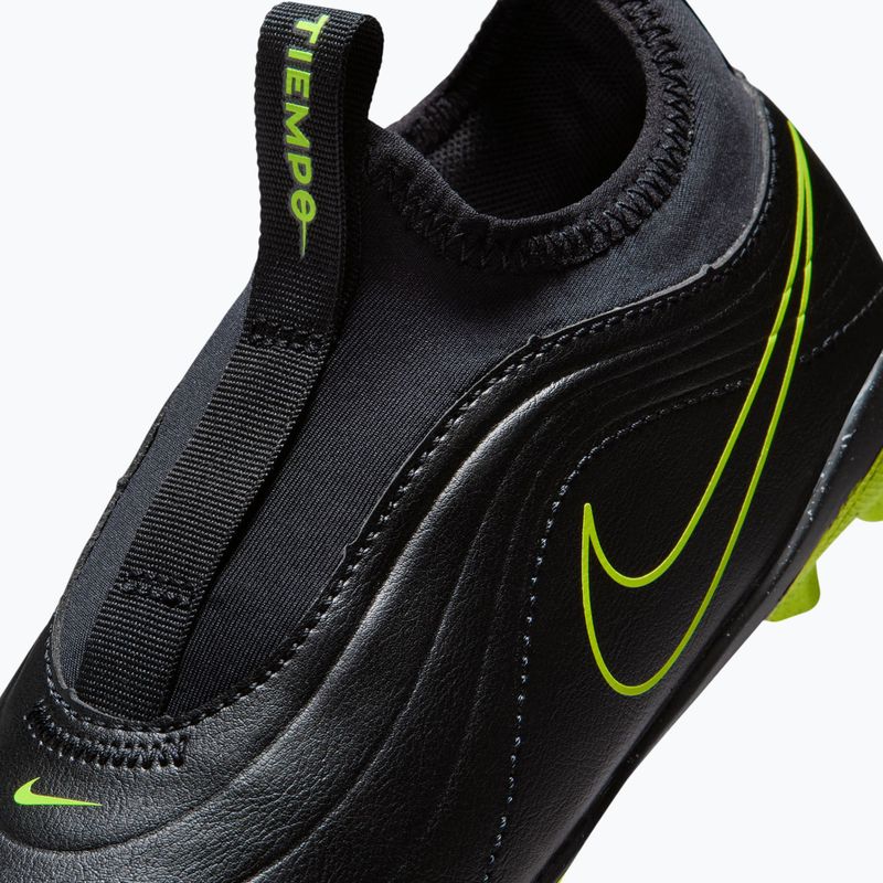 Кросівки футбольні дитячі Nike Tiempo Maestro Flex Jr FG/MG PS black/volt/black 4