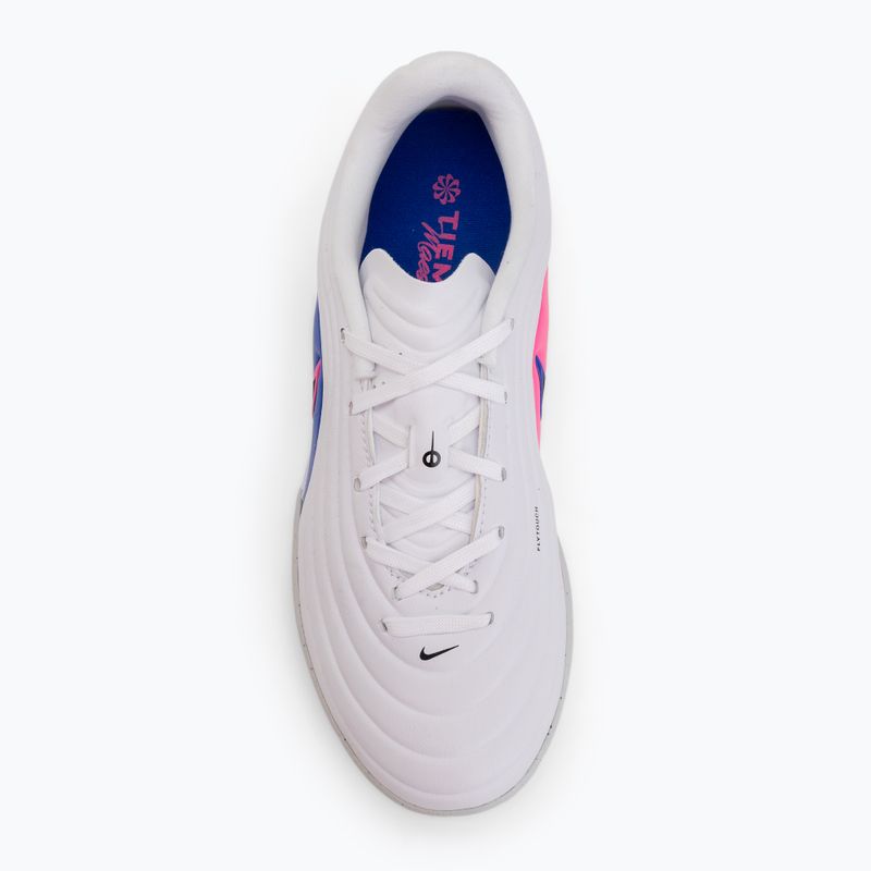 Дитячі футбольні бутси Nike Tiempo Maestro Academy Jr TF white/racer blue/pink blast/black 5