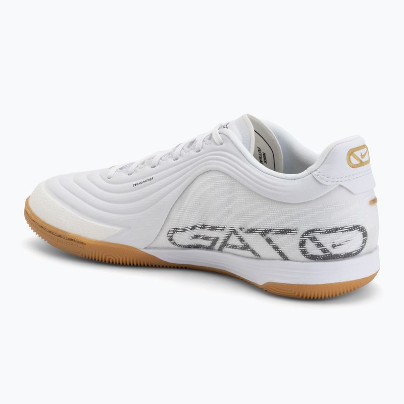 Кросівки футбольні чоловічі Nike Tiempo Reactgato IC white/metallic gold 3