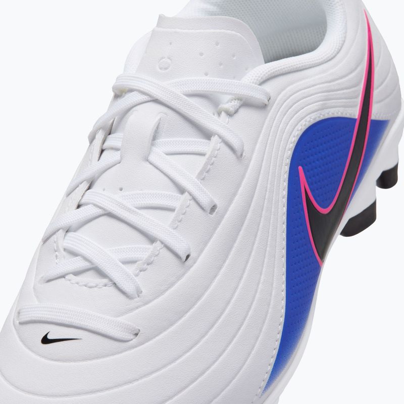 Кросівки футбольні дитячі Nike Tiempo Maestro Club Jr FG/MG white/racer blue/pink blast/black 14