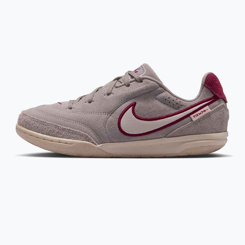 Кросівки футбольні дитячі Nike Tiempo Streetgato Premium Jr moon particle/team red/chalk 2