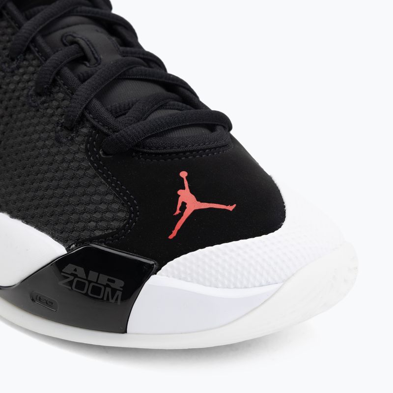 Кросівки баскетбольні чоловічі Nike Jordan Luka 77 black/white/university red 7