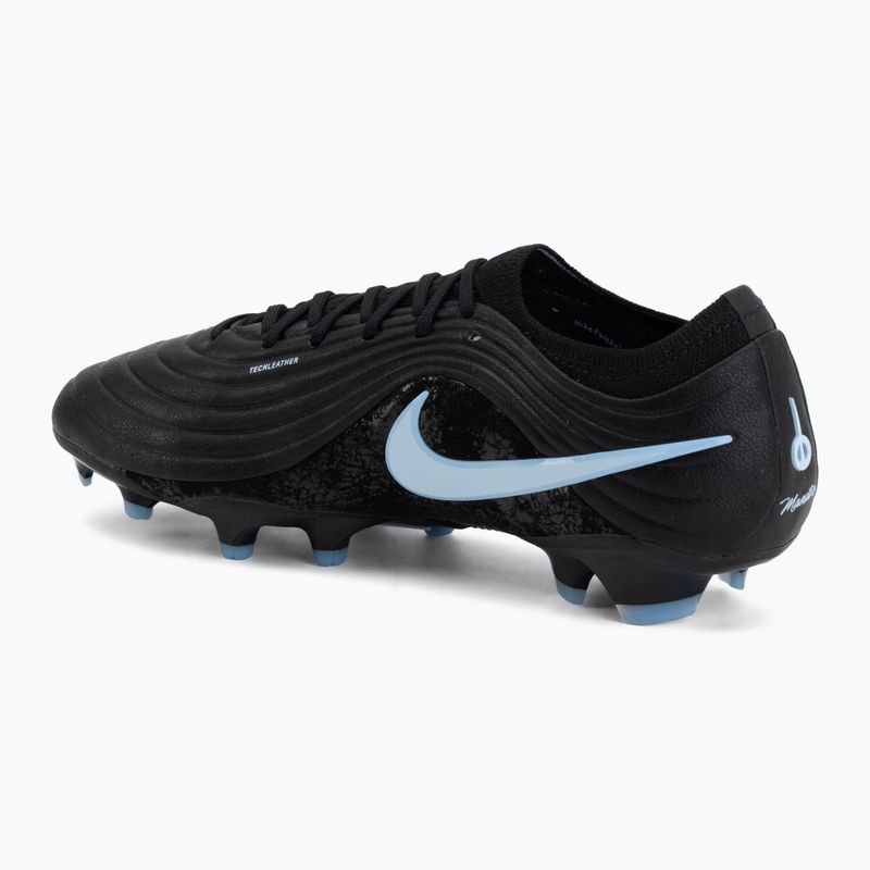 Кросівки футбольні чоловічі Nike Tiempo Maestro Elite FG black/ice blue 3