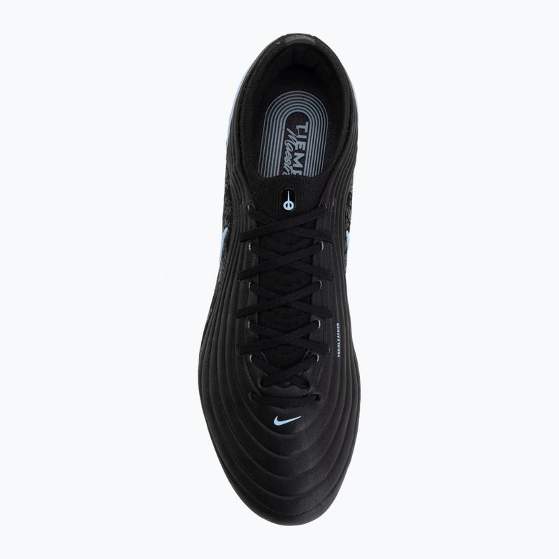 Кросівки футбольні чоловічі Nike Tiempo Maestro Elite FG black/ice blue 5