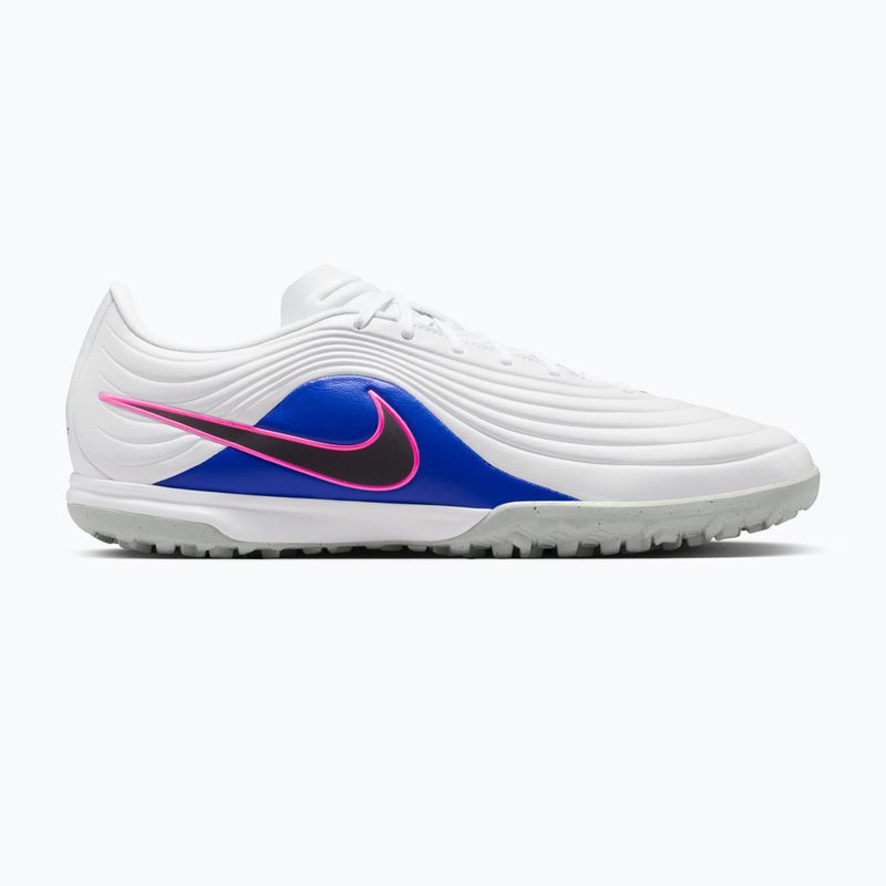Кросівки футбольні чоловічі Nike Tiempo Maestro Academy TF white/racer blue/pink blast/black 8