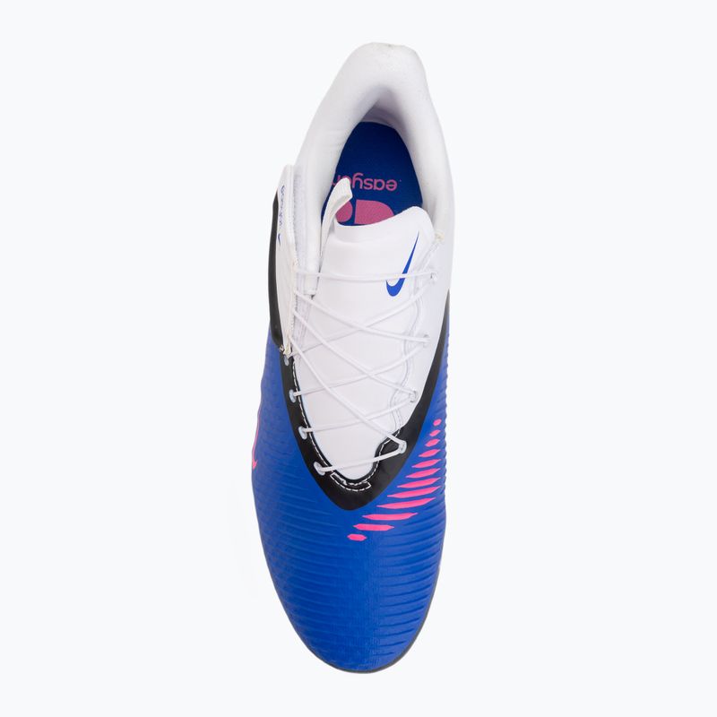 Кросівки футбольні чоловічі Nike Phantom 6 Low Academy EasyOn FG/MG racer blue/white/pink blast 5