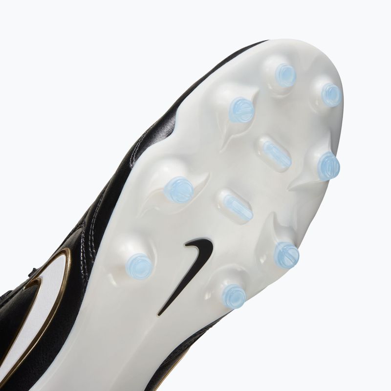 Кросівки футбольні чоловічі Nike Tiempo Ligera Pro FG black/white 14