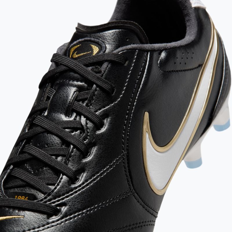 Кросівки футбольні чоловічі Nike Tiempo Ligera Pro FG black/white 15