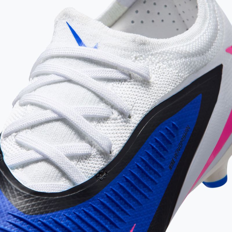 Кросівки футбольні дитячі Nike Phantom 6 Low Pro FG/MG racer blue/white/pink blast 8