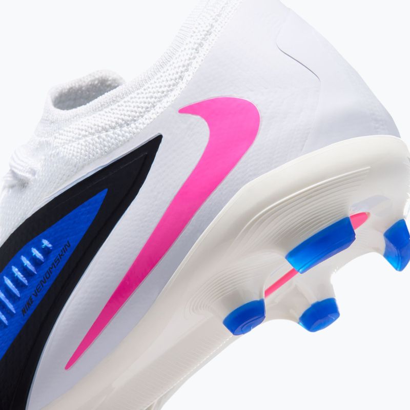 Кросівки футбольні дитячі Nike Phantom 6 Low Pro FG/MG racer blue/white/pink blast 10
