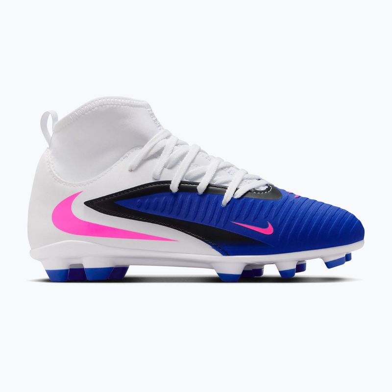 Дитячі футбольні бутси Nike Phantom 6 High Club FG/MG racer blue/white/pink blast 8