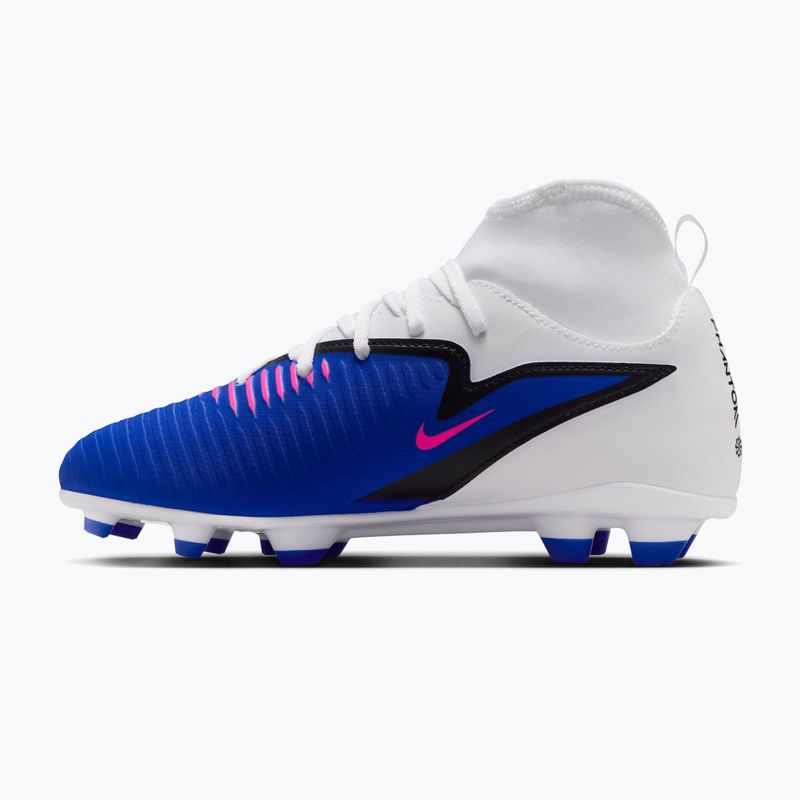Дитячі футбольні бутси Nike Phantom 6 High Club FG/MG racer blue/white/pink blast 9