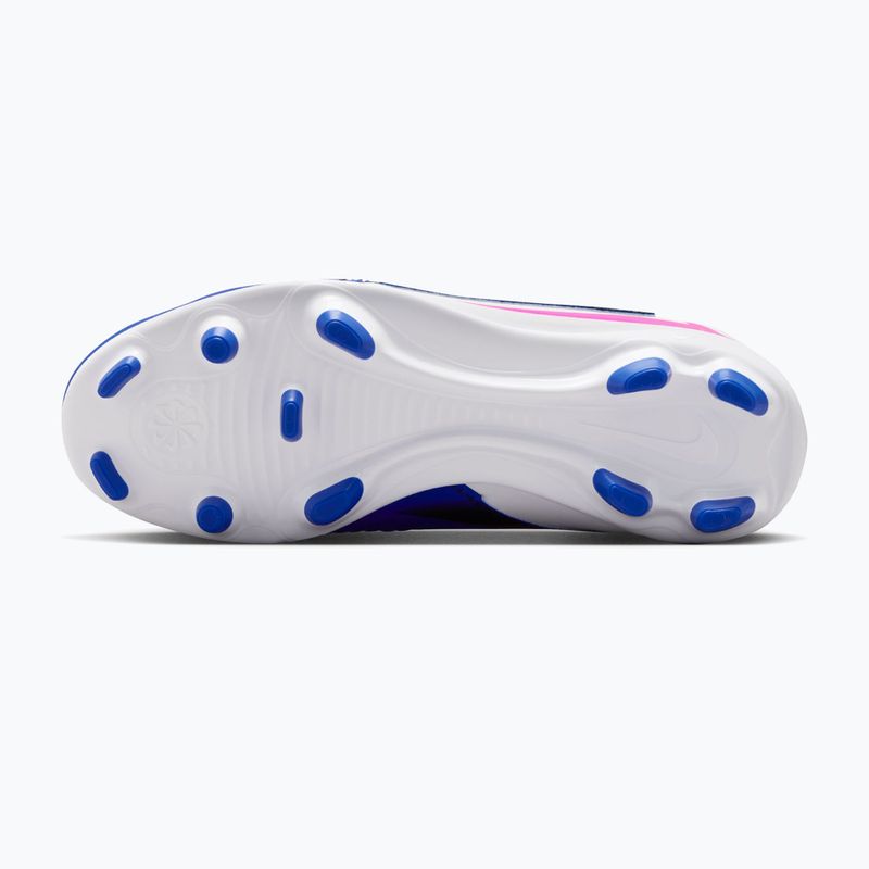 Дитячі футбольні бутси Nike Phantom 6 High Club FG/MG racer blue/white/pink blast 12