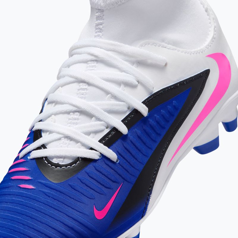 Дитячі футбольні бутси Nike Phantom 6 High Club FG/MG racer blue/white/pink blast 14