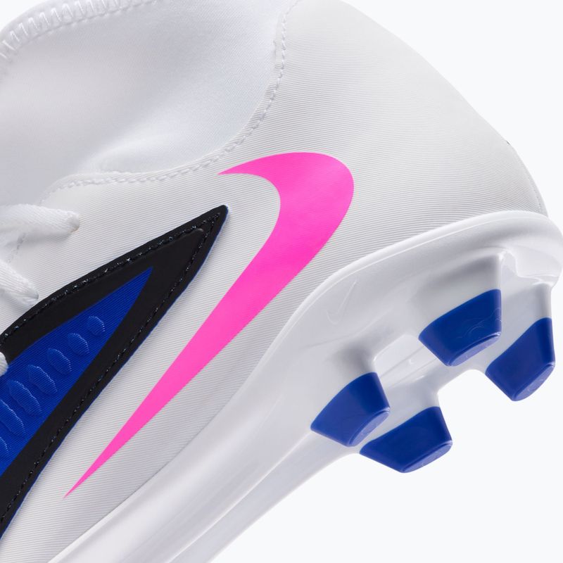 Дитячі футбольні бутси Nike Phantom 6 High Club FG/MG racer blue/white/pink blast 16