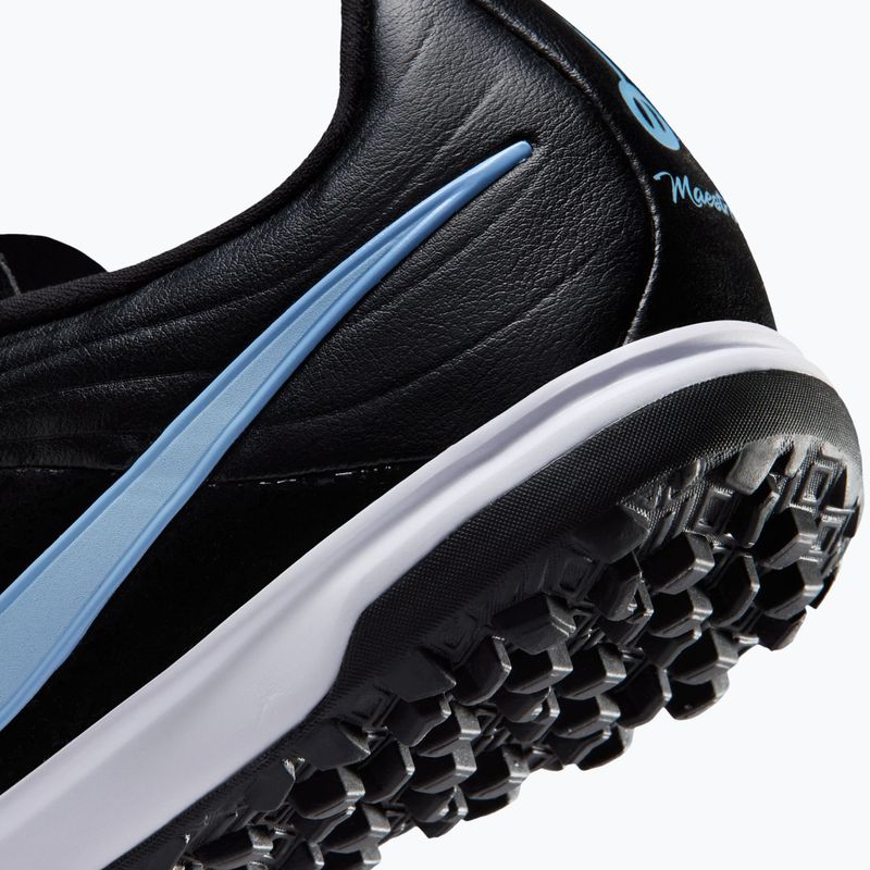 Кросівки футбольні дитячі Nike Tiempo Maestro Academy Jr TF black/ice blue 9