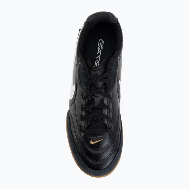 Кросівки футбольні чоловічі Nike Streetgato black/white 5