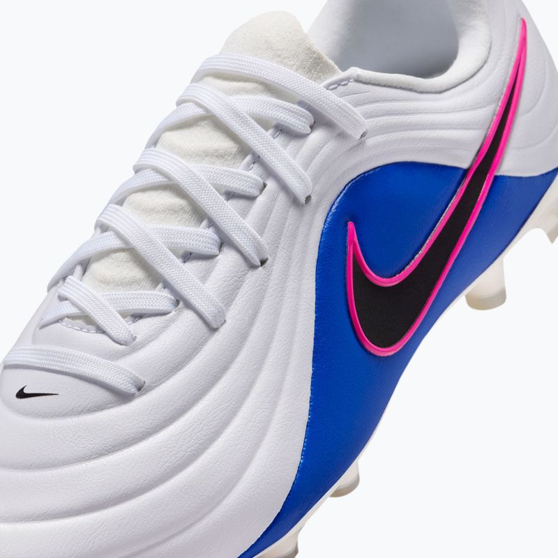 Кросівки футбольні дитячі Nike Tiempo Maestro Academy Jr FG/MG white/racer blue/pink blast/black 8