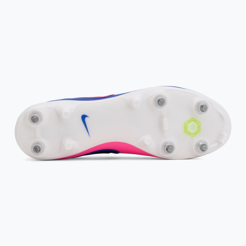 Кросівки футбольні чоловічі Nike Tiempo Maestro Acad SG-Pro AC white/racer blue/pink blast/black 4