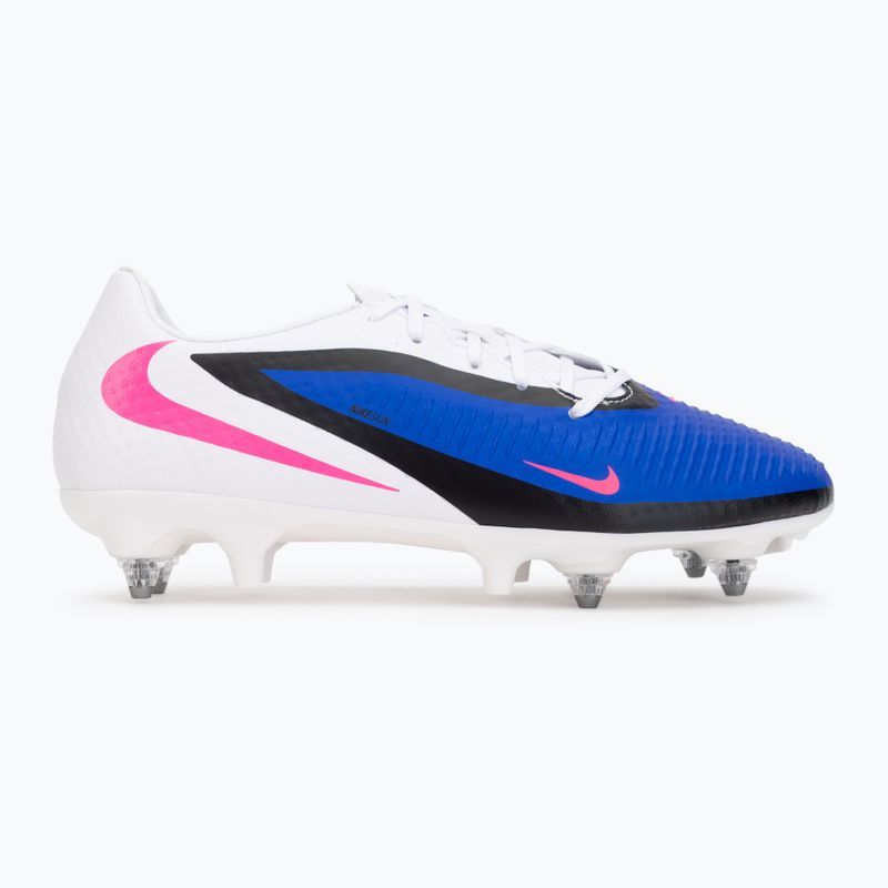 Кросівки футбольні чоловічі Nike Phantom 6 Low Academy SG racer blue/white/pink blast 2