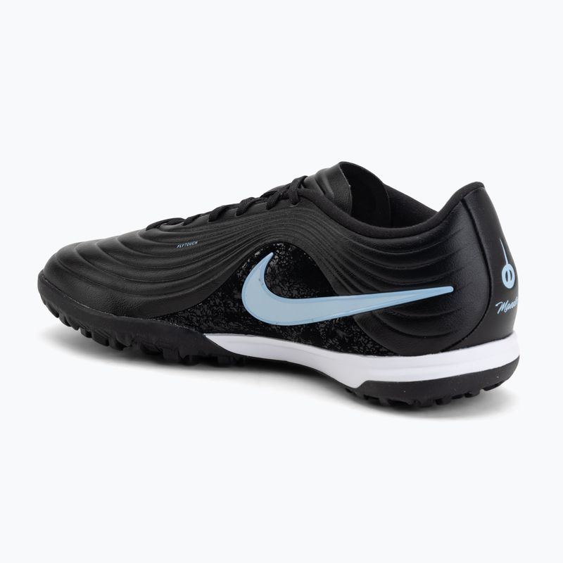 Кросівки футбольні чоловічі Nike Tiempo Maestro Academy TF black/ice blue 3