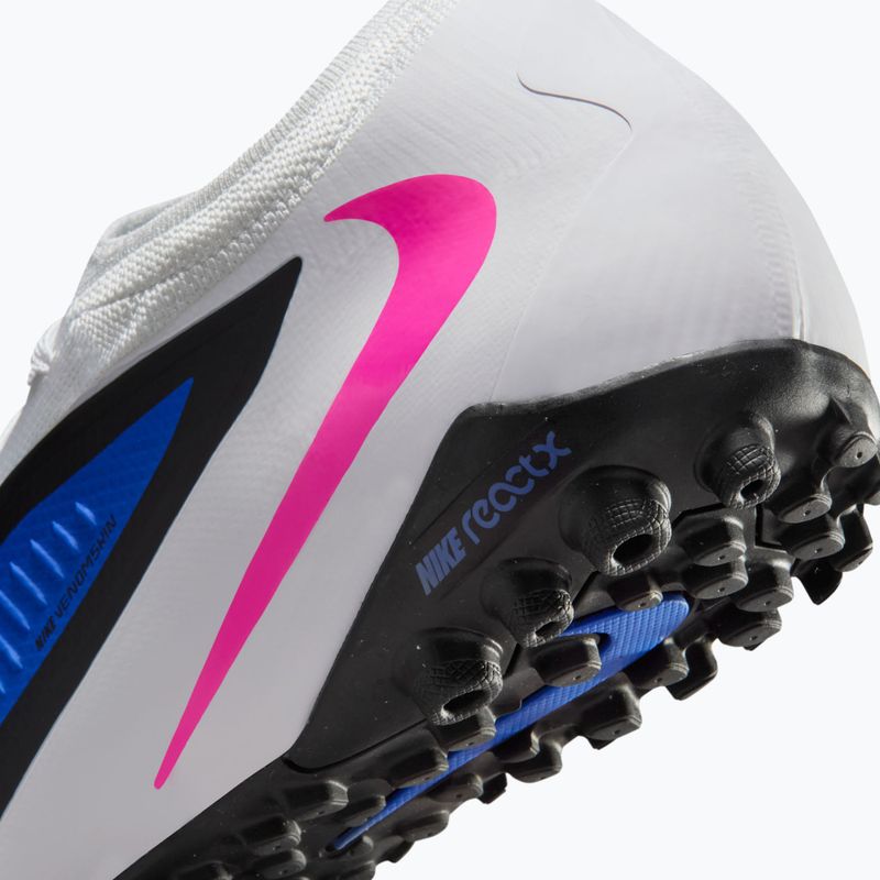 Кросівки футбольні чоловічі Nike Phantom 6 Low Pro TF racer blue/white/pink blast 8