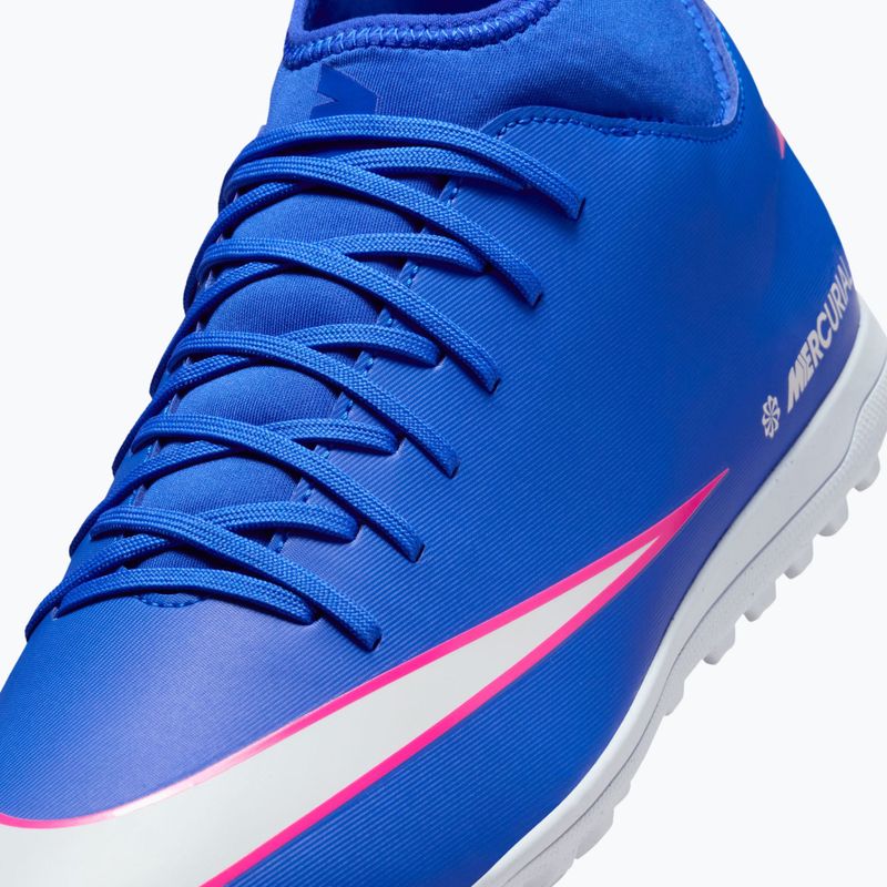 Кросівки футбольні чоловічі Nike Mercurial Superfly 10 Club TF racer blue/white 8