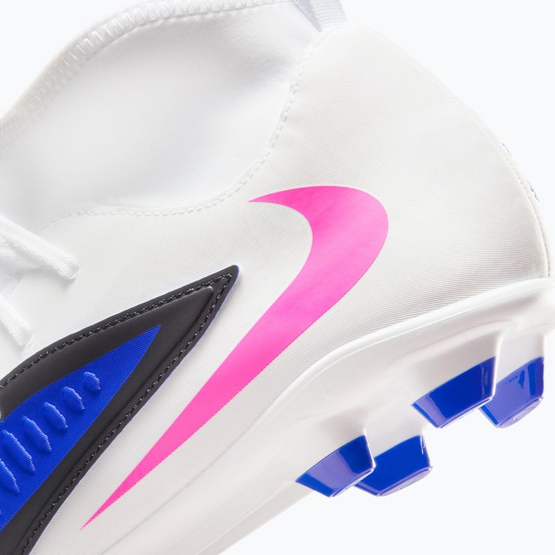 Кросівки футбольні чоловічі Nike Phantom 6 High Club FG/MG racer blue/white/pink blast 9