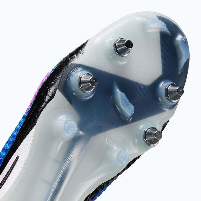 Кросівки футбольні чоловічі Nike Phantom 6 Low Elite SG-Pro racer blue/white/pink blast 9