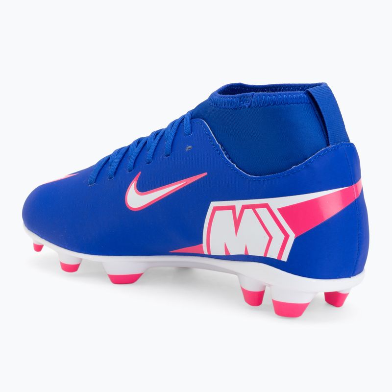 Дитячі футбольні бутси Nike Mercurial Superfly 10 Club FG/MG racer blue/white 3