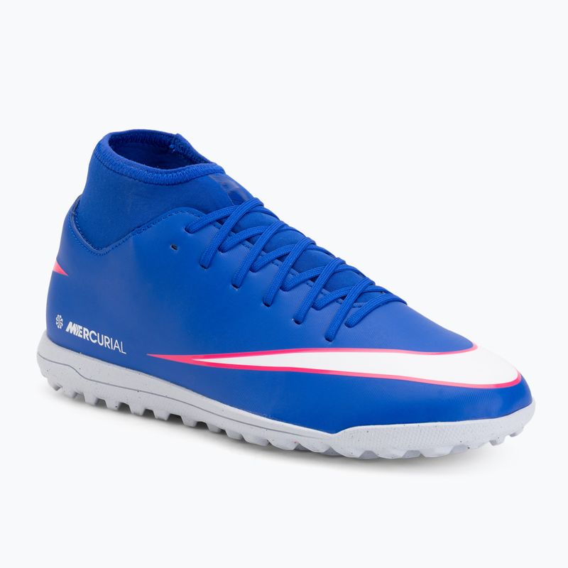 Кросівки футбольні чоловічі Nike Mercurial Superfly 10 Club TF racer blue/white