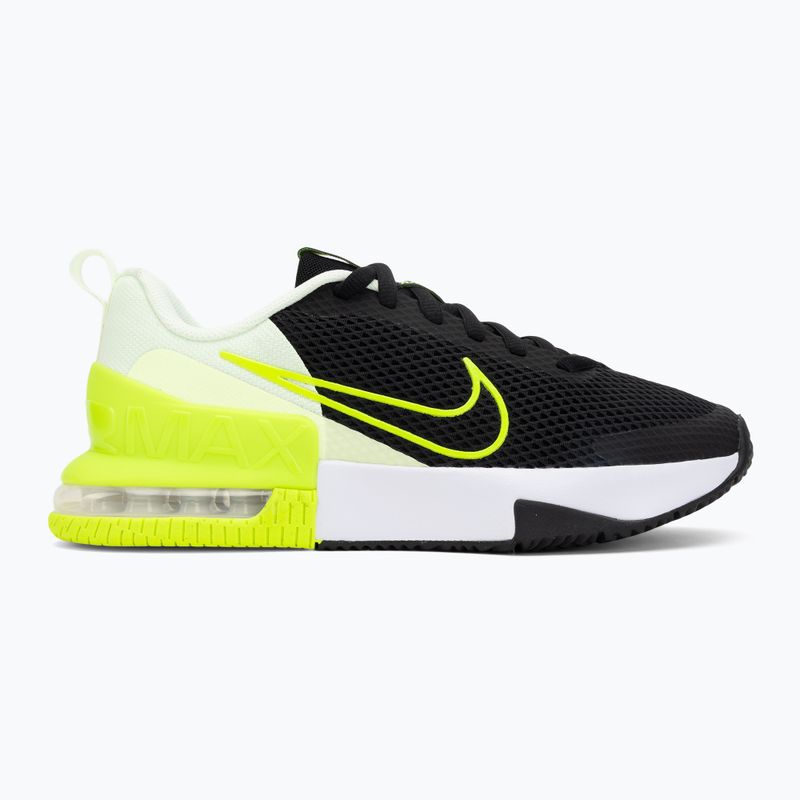 Кросівки для тренувань чоловічі Nike Air Max Alpha Trainer 6 black/volt tint/barely volt/volt 2