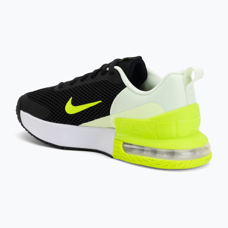 Buty treningowe męskie Nike Air Max Alpha Trainer 6 black/volt tint/barely volt/volt 3