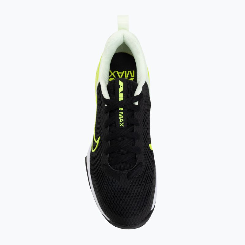 Кросівки для тренувань чоловічі Nike Air Max Alpha Trainer 6 black/volt tint/barely volt/volt 5