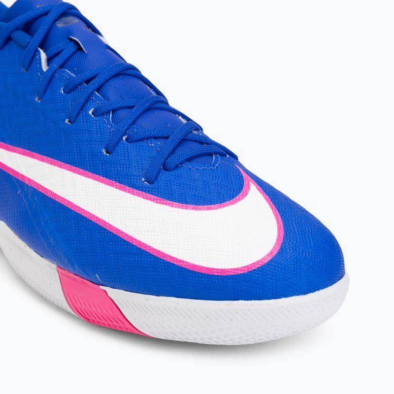 Кросівки футбольні чоловічі Nike Mercurial Vapor 16 Academy IC racer blue/white 7