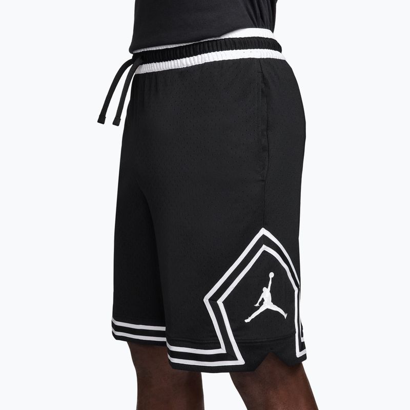 Шорти баскетбольні чоловічі Jordan Sport Dri-FIT 9" Diamond black/black/black 3