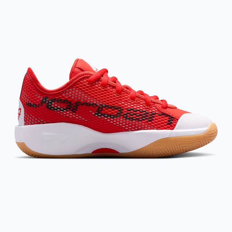 Кросівки баскетбольні дитячі Nike Jordan Luka 77 GS Jr chile red/gum light brown/white 9