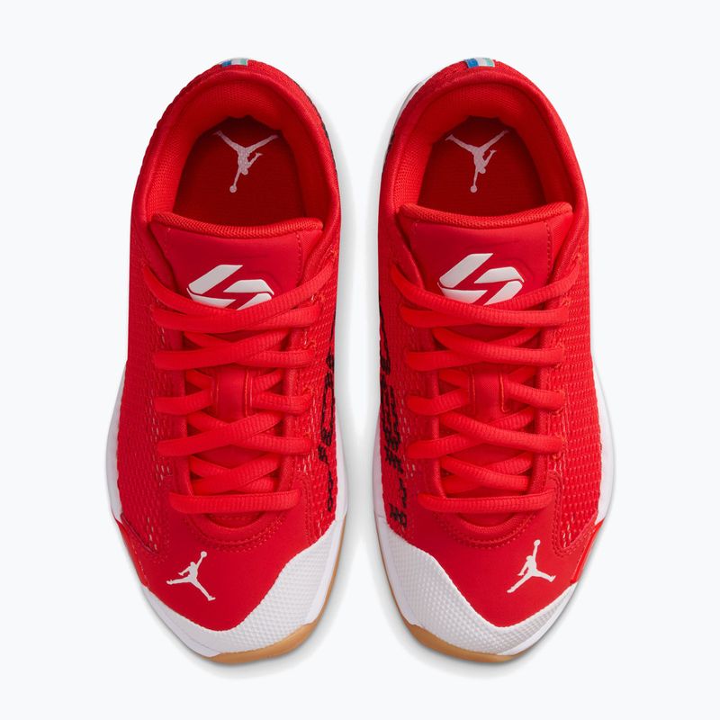Кросівки для баскетболу дитячі  Jordan Gap 77 GS Jr chile red/gum light brown/white 11
